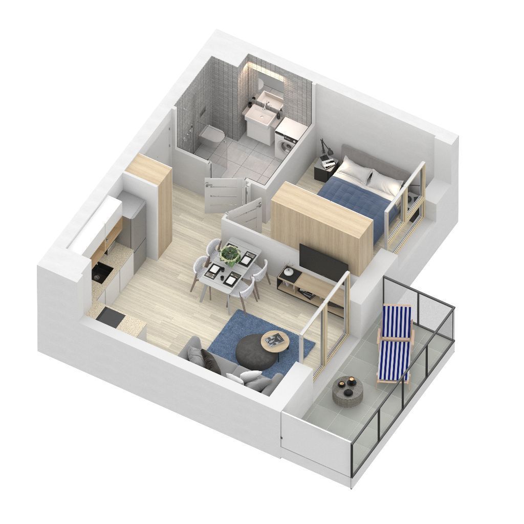 Nowe mieszkanie | Sobola Biel A.7 M104
