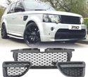 GRELHA FRONTAL + LATERAL BLACK EDITION PARA RANGE ROVER SPORT 06-09 - 1