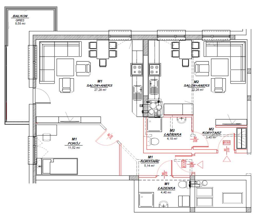Mieszkanie z możliwością podziału na 2 kawalerki! - Pełny obrazek: 1/11