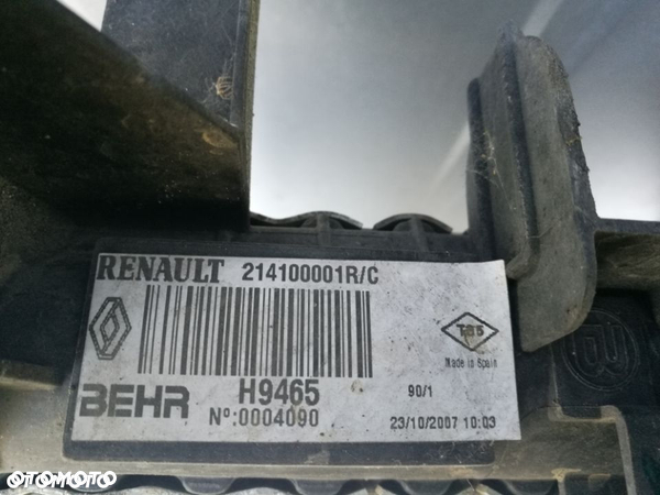 214100001R Chłodnica wody Renault Laguna III 2,0-16v - 4