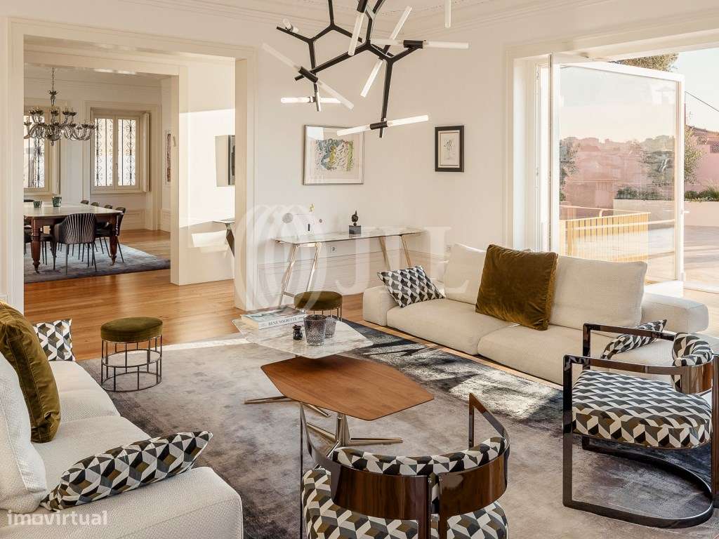 Apartamento T3+2 com jardim, em pleno Castelo, Lisboa - Grande imagem: 4/60
