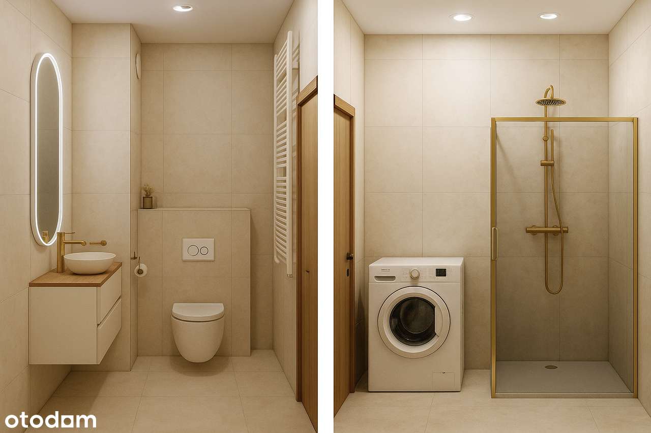 Nowe, mieszkanie 2-pokojowe 40 m² | Jasielska | Wykończone| Prywatnie - Pełny obrazek: 5/9