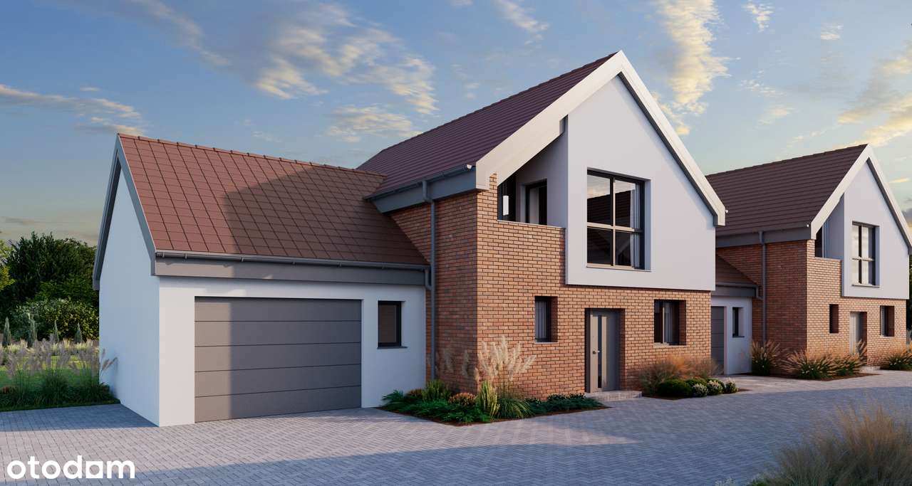 DOM OPTIMUS 157,43m2• GARAŻ+MIEJSCE POSTOJOWE •działka 514m2•Pod lasem - Pełny obrazek: 2/11