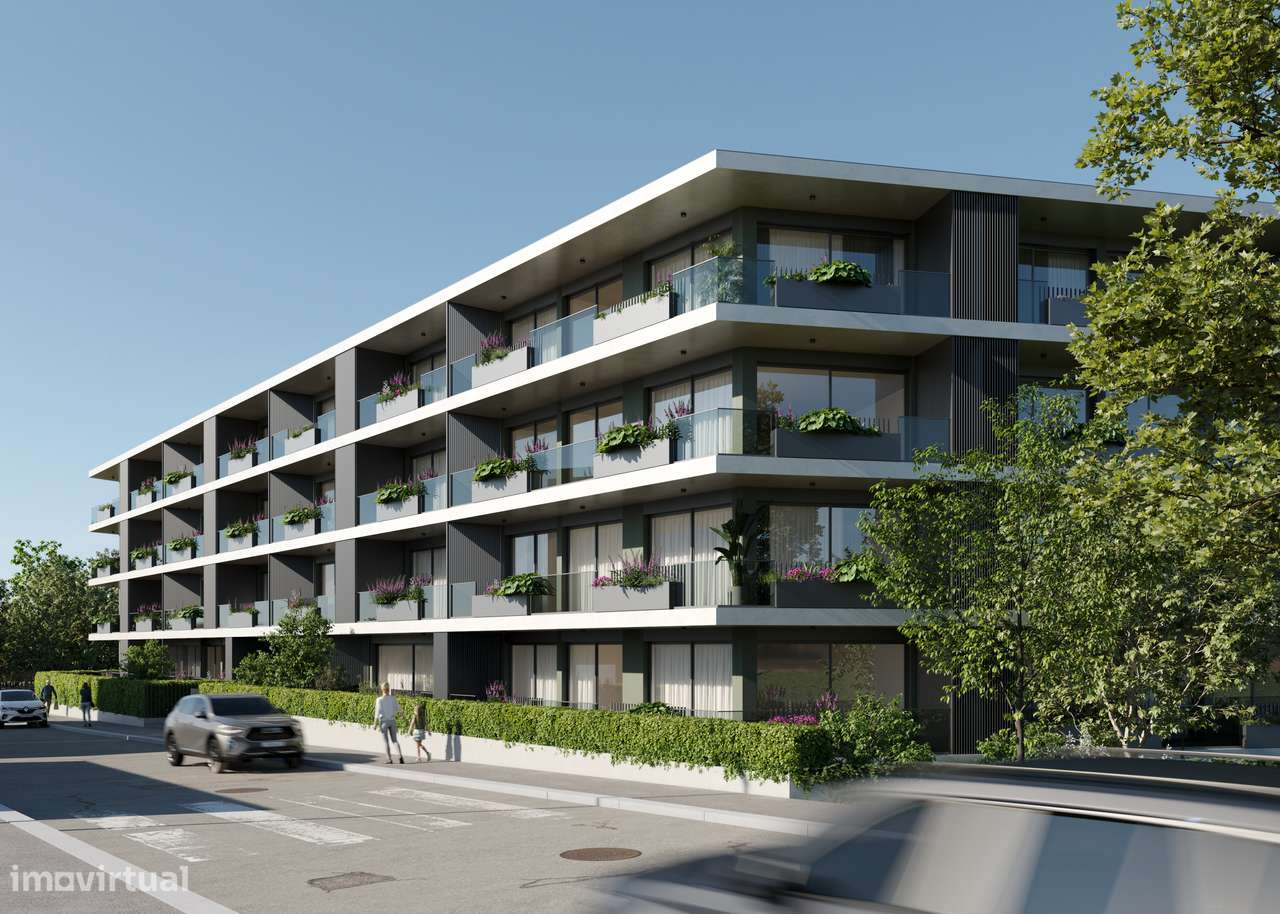 T1 Novo c/ Lugar de Garagem em Santa Marinha (Coimbrões)-14