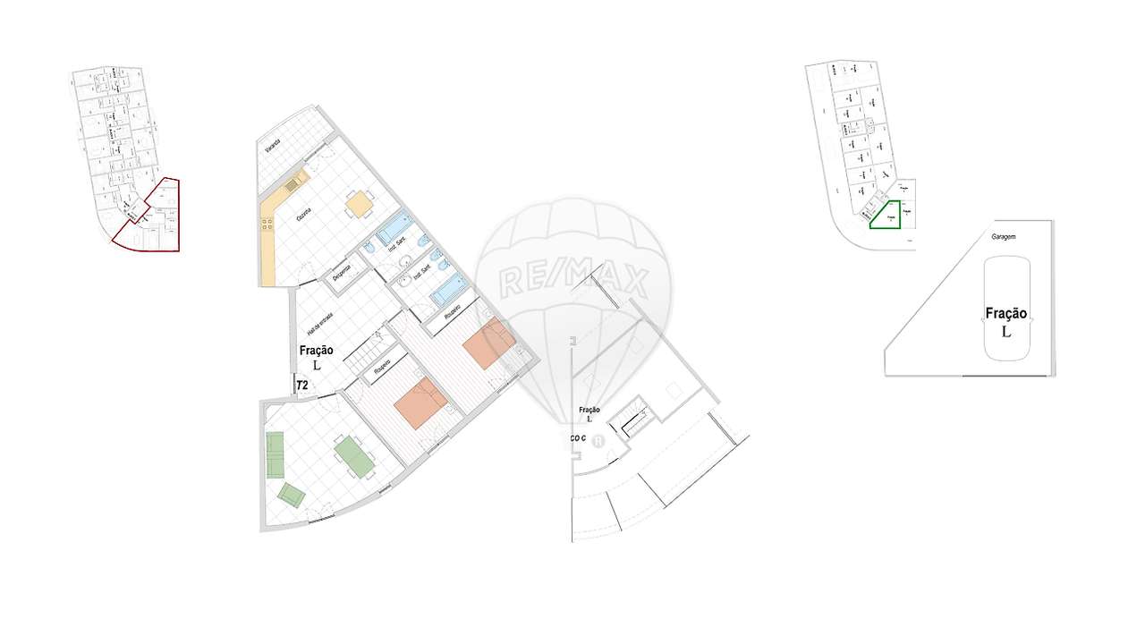 Apartamento T2 para venda - Grande imagem: 2/4