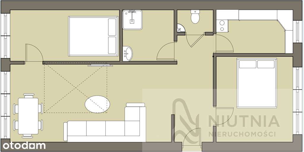 3-pokojowe mieszkanie z balkonem – ul. Pasteura-11