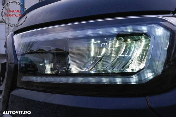 Faruri LED Light Bar Ford Ranger (2015-2020) LHD Negru cu Semnal Dinamic- livrare gratuita - 23