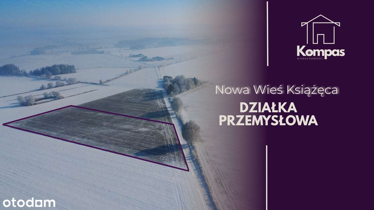 Działka produkcyjna | WZ na budowę hal | 0,81 ha-5