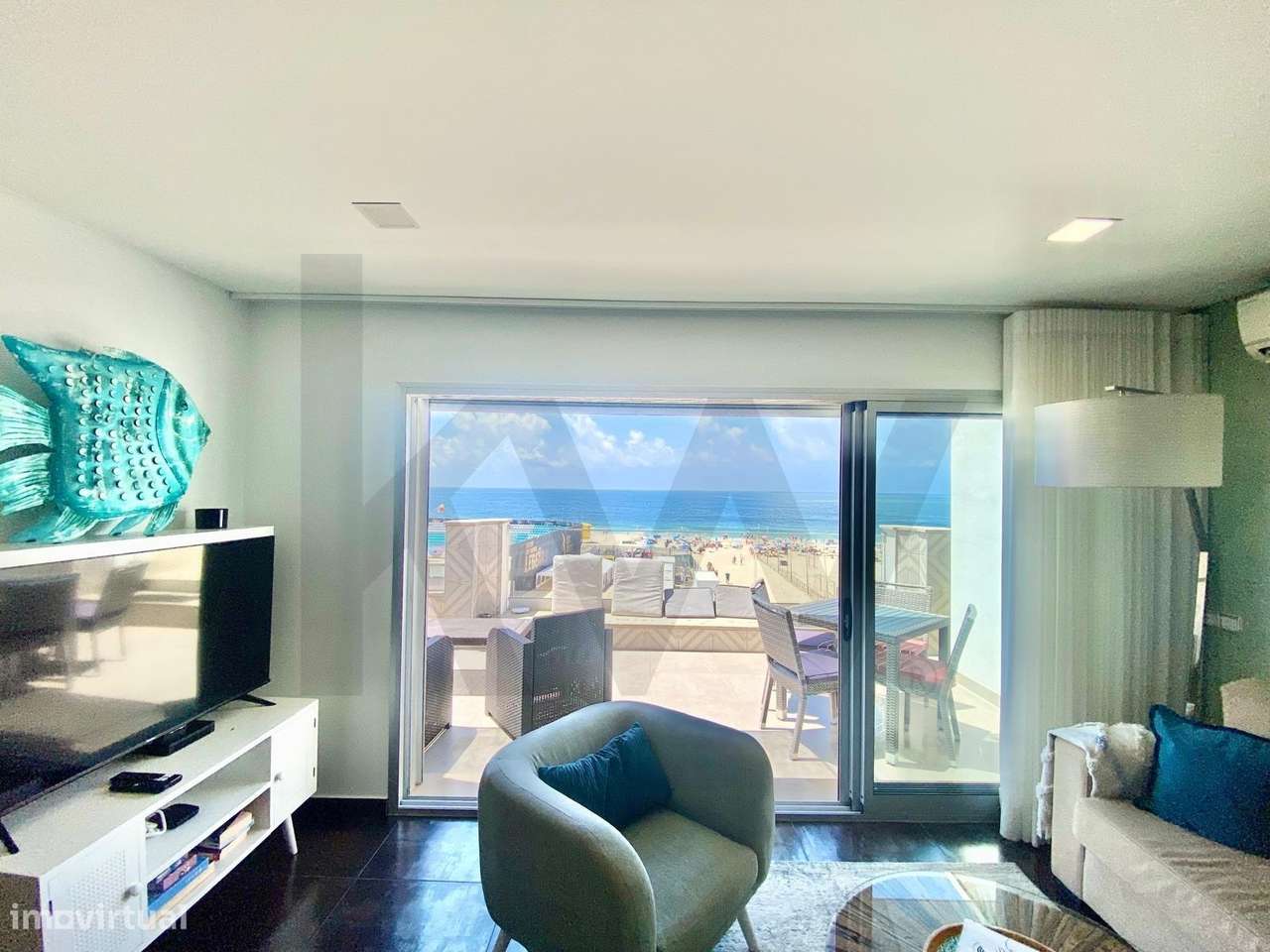 Apartamento em frente ao mar da Nazare com rooftop - Grande imagem: 3/31