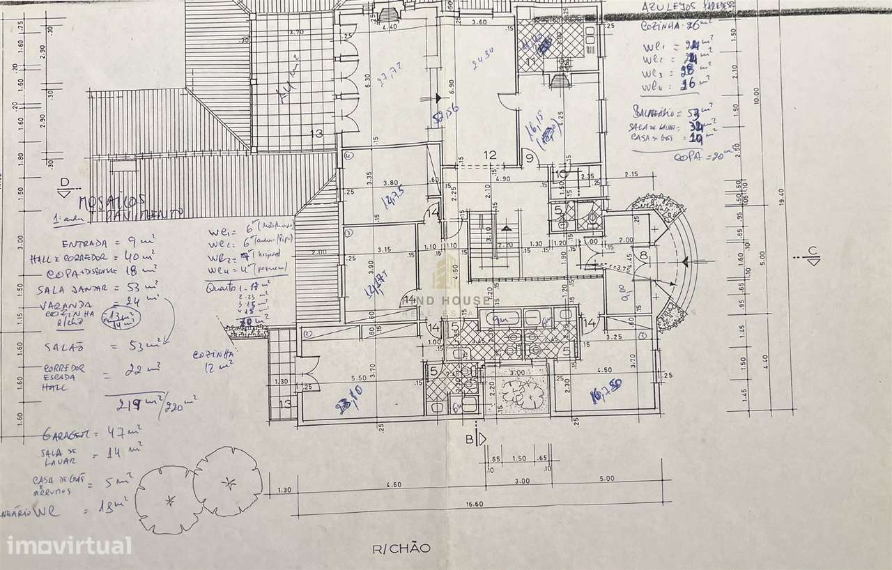 Moradia Isolada T4 com piscina, campo de ténis e logradouro em Cachoei-55