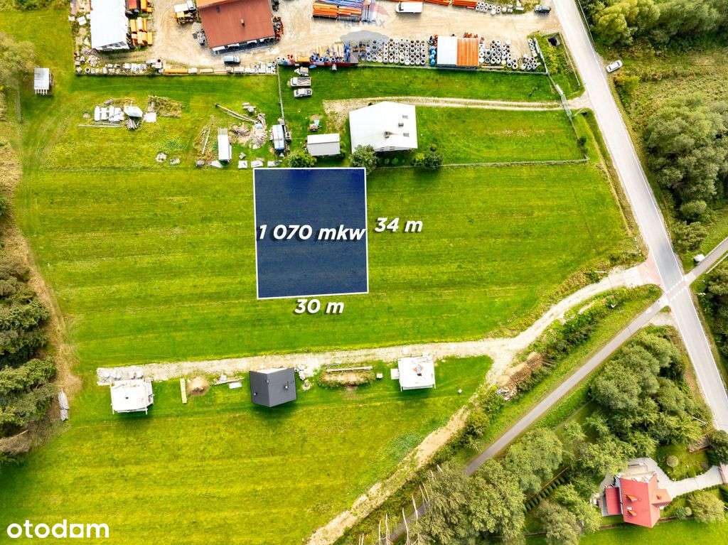 Działka na sprzedaż - Ludźmierz - Pełny obrazek: 2/17