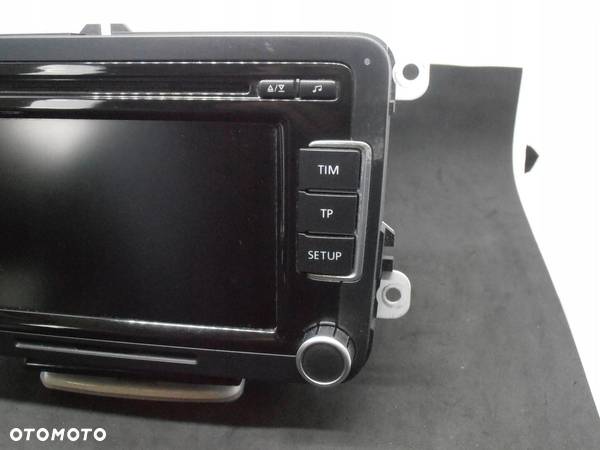 RADIO CD BLAUPUNKT VW 3C8035195 MID EU UP1  KOD - 4