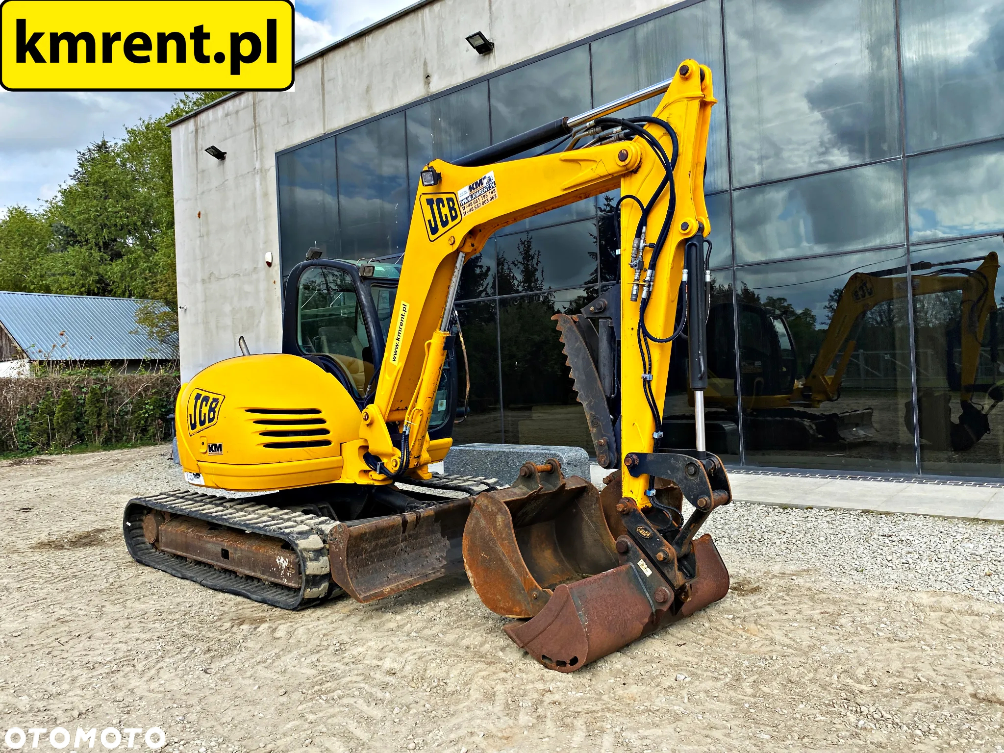 JCB 8080 MINI KOPARKA 2005R. | JCB 8085 8060 CAT 308 307 MECALAC 8MCR - 12