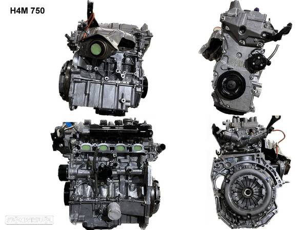 Motor Completo  Usado RENAULT Mégane 1.6 16v H4M 750 - 1