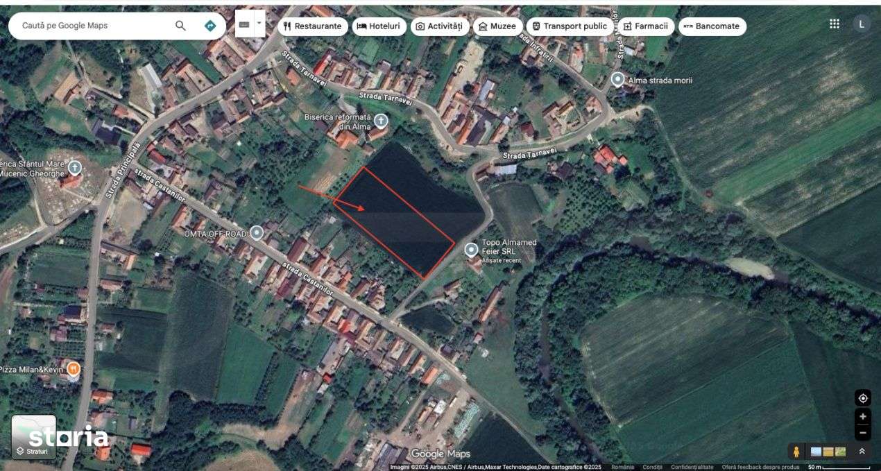 Teren intravilan de vanzare in Alma jud. Sibiu – 7.342 mp - Imagine principală: 3/4