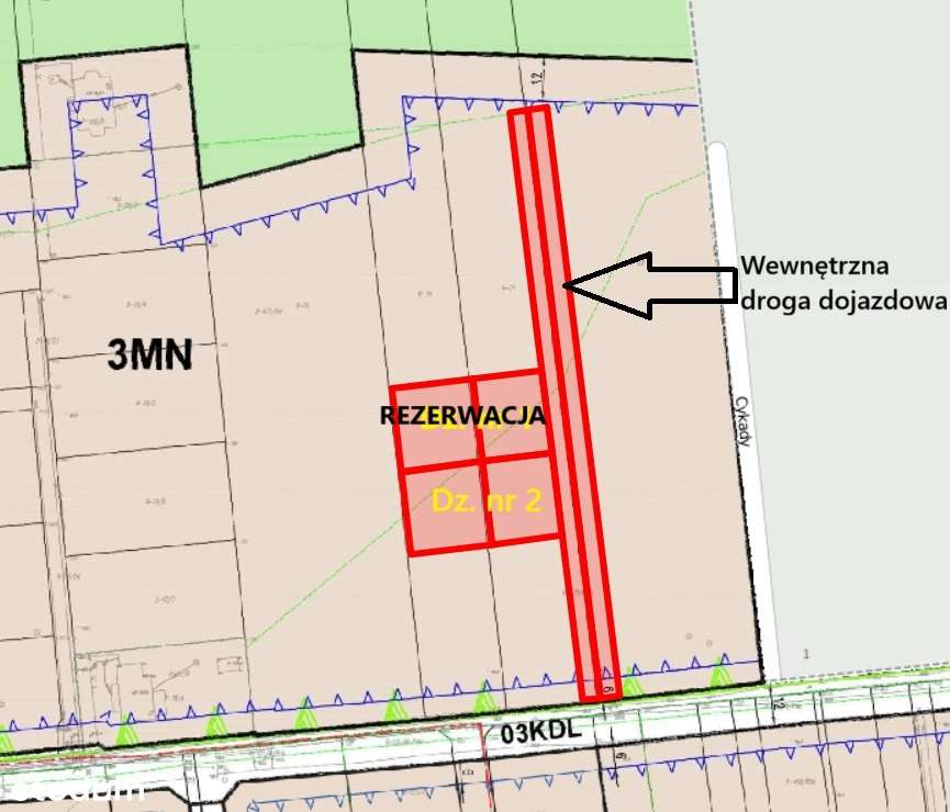 Zadrzewiona działka budowlana z MPZP - zabudowa mieszkaniowa-8