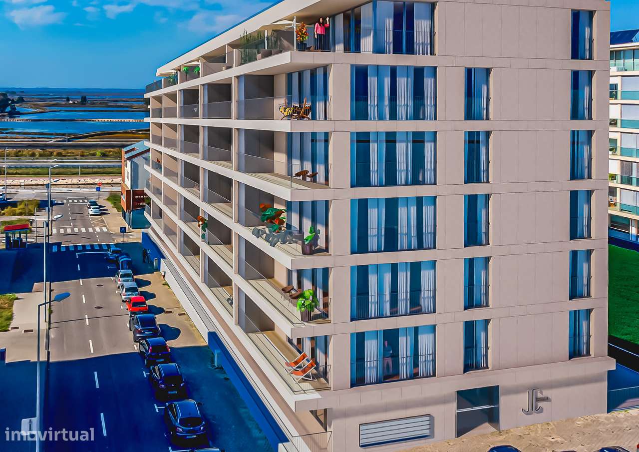 Apartamento T2 com suíte e duas varandas, Barrocas, Aveiro-8