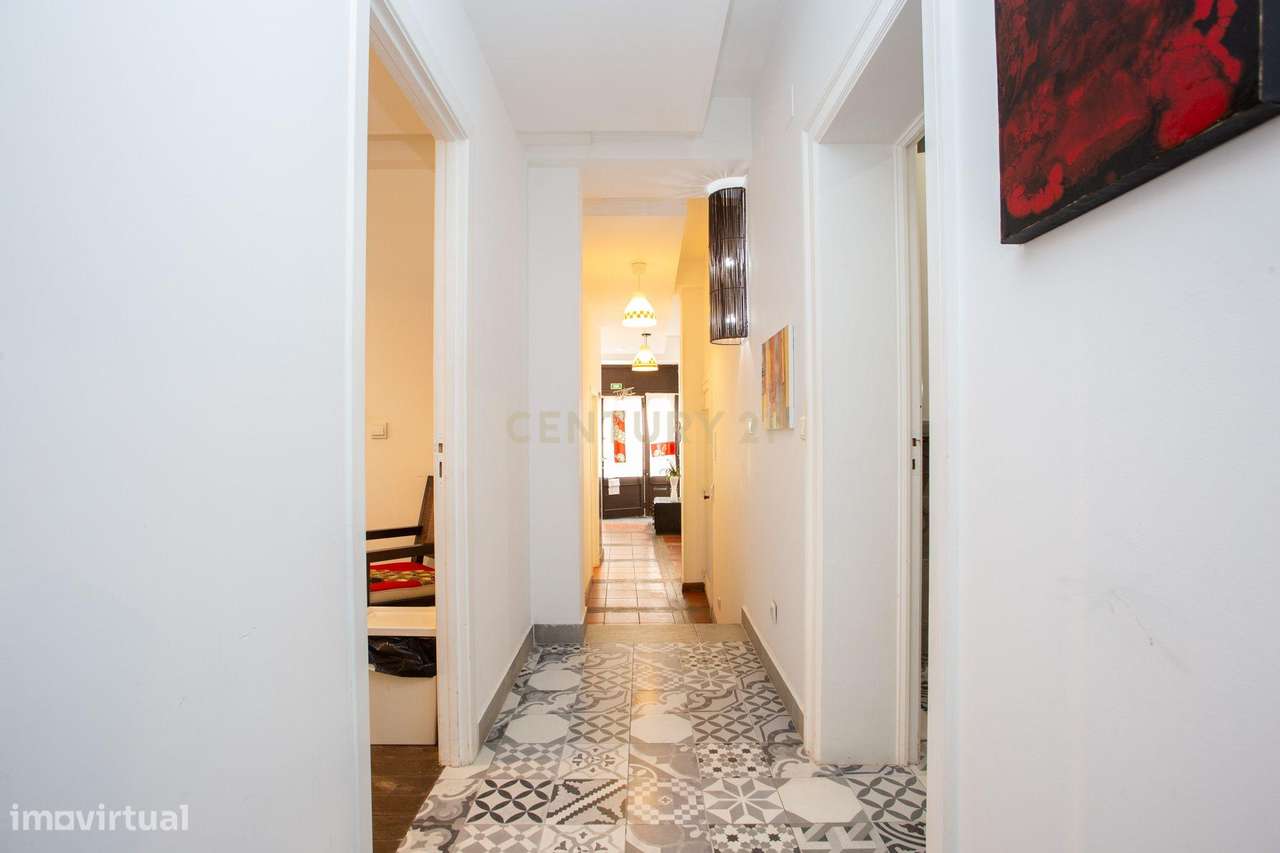 Apartamento com 3 quartos na Estrela, Lisboa-22