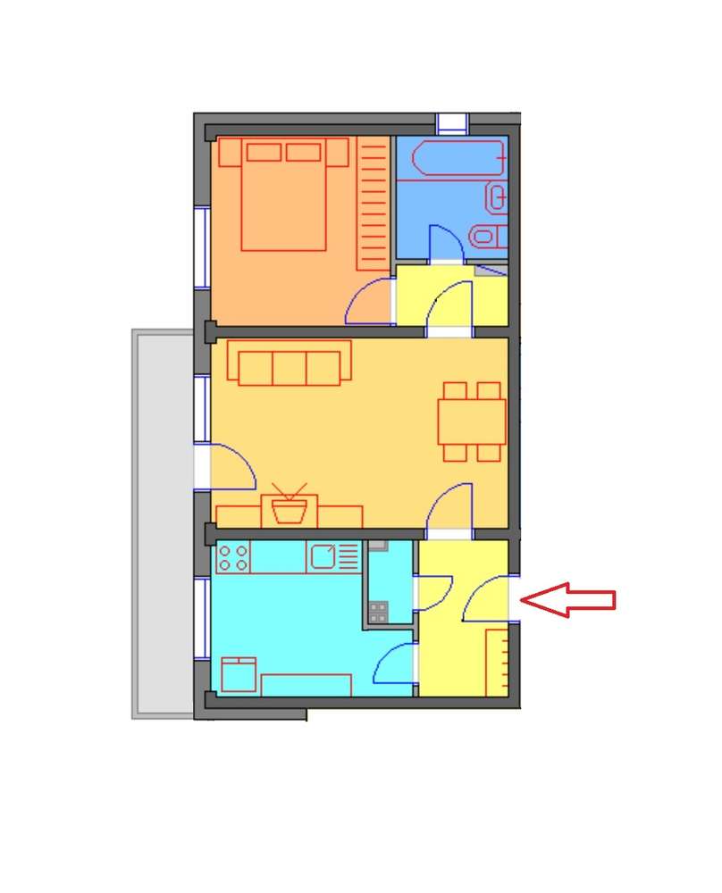 Vanzare apartament 2 camere Militari-Lujerului, etaj 5, an 1982-7