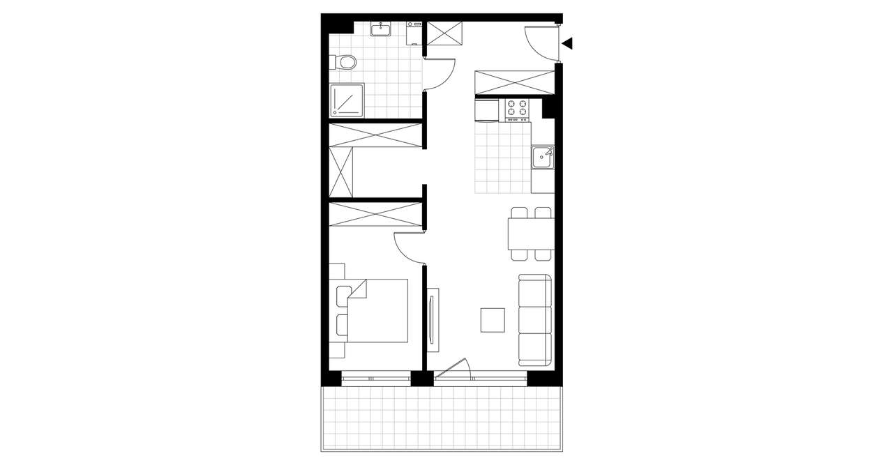 Ostoja Przylesie | mieszkanie 2-pok. | 1_1_10 - Pełny obrazek: 4/9