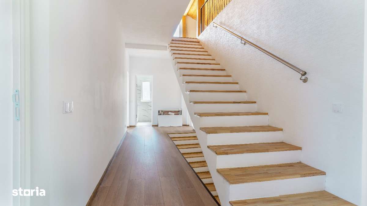 Casa finisata de vanzare|Gilau, 5 camere 4 bai+mansarda, teren 810mp - Imagine principală: 4/12