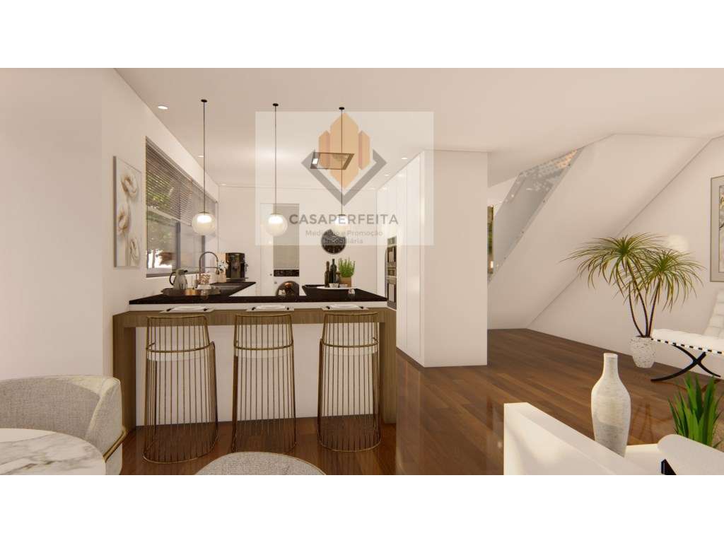 Moradias V5 de Luxo com Piscina, Jardim e Terraços - Praia da Madalena-26