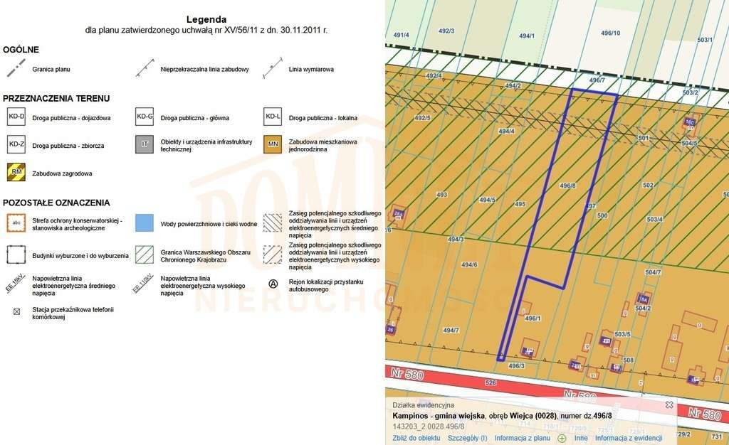 Okazja gm. Leszno  3 działki budowlane-4