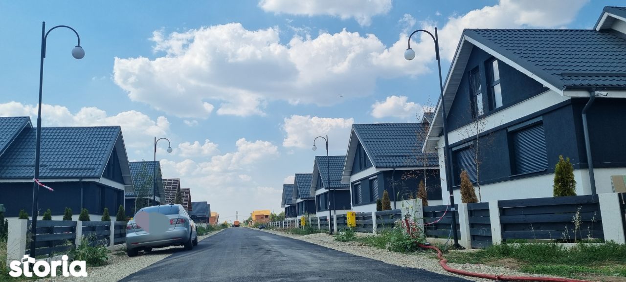 Lot de casa cartier rezidential direct la asfalt in comuna Berceni