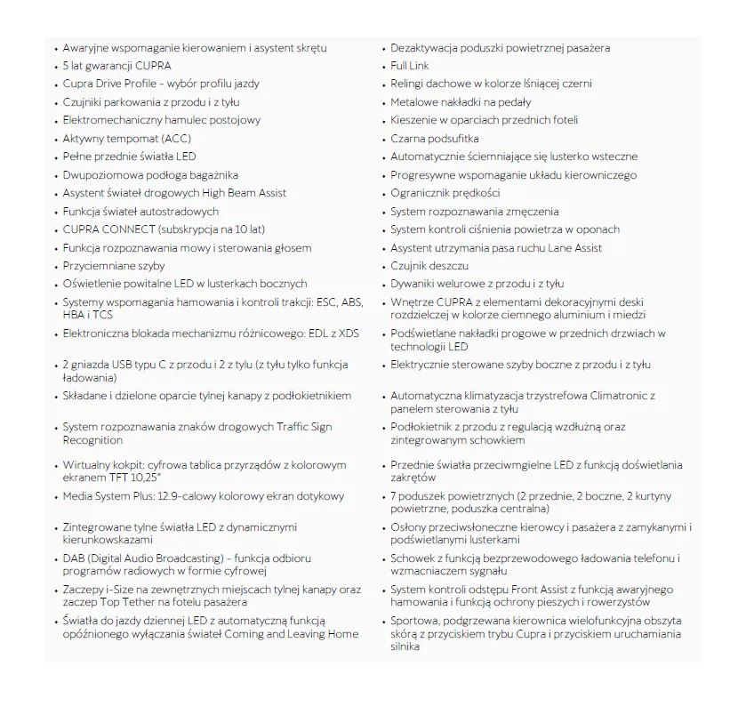 1.5 e-TSI 150 DSG - Do odbioru w Lutym! SENNHEISER !