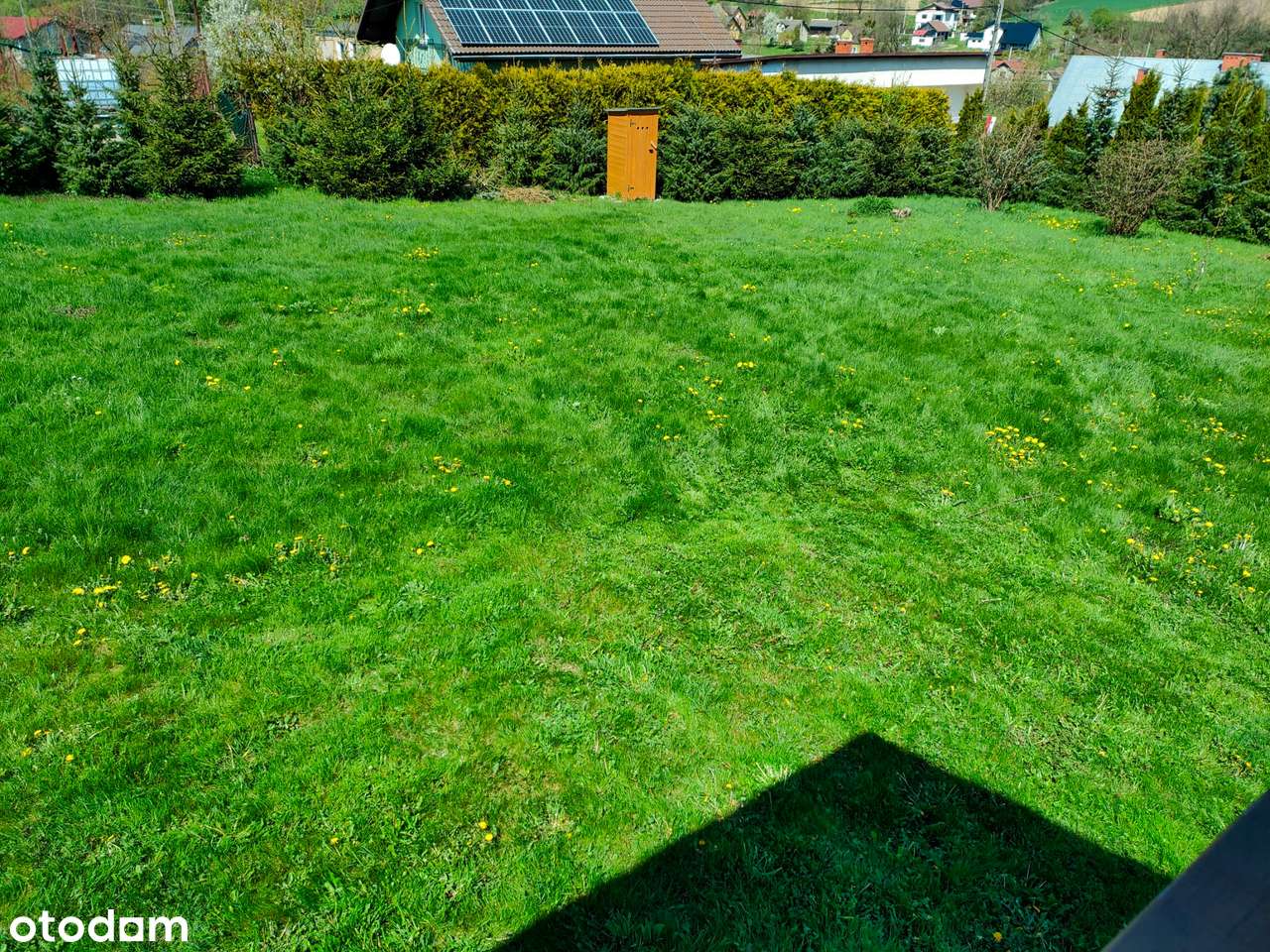 Działka rekreacyjna z drewnianym domkiem - Kończyce Wielkie-11