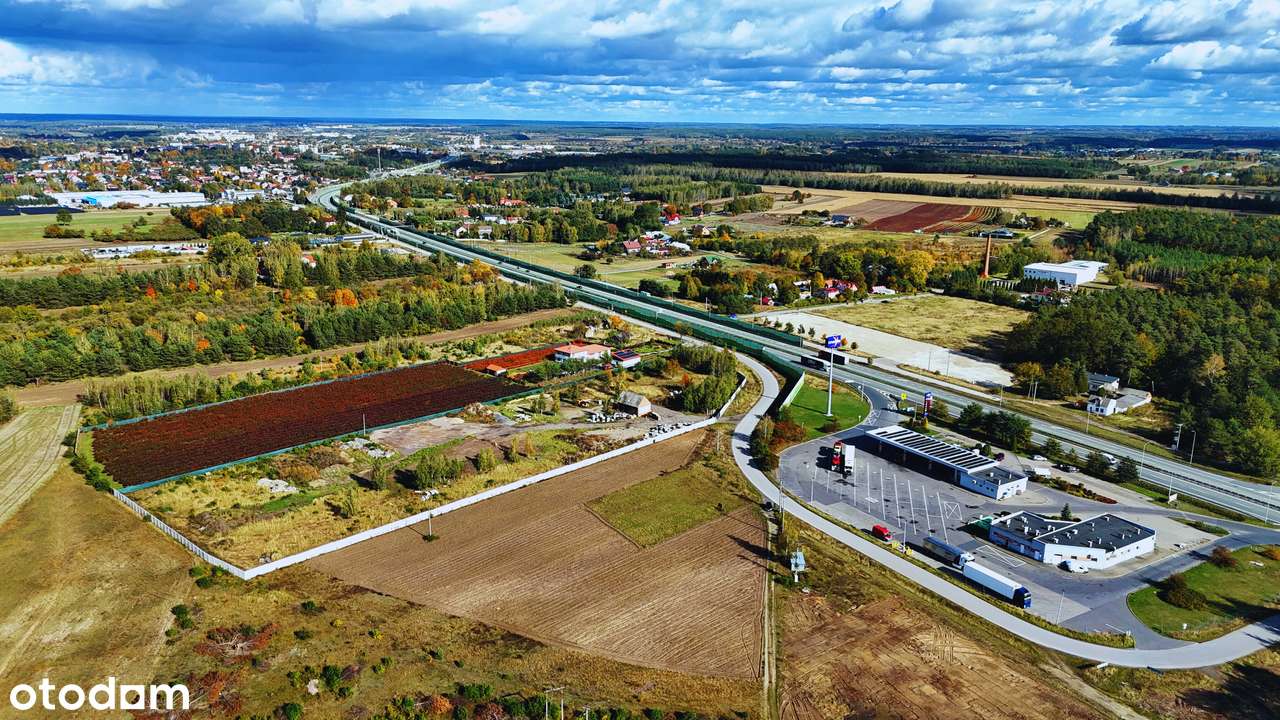 Działka mieszkaniowo-produkcyjna 7323 m²– pod Rawą Mazowiecką obok S8 - Pełny obrazek: 4/16