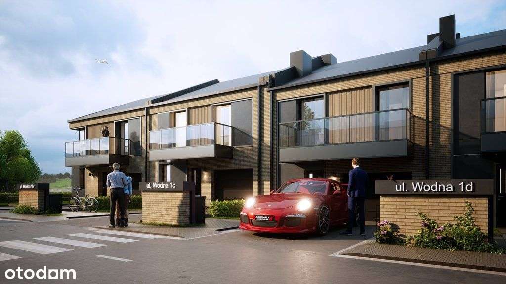 Nowoczesny dom w zabudowie szeregowe-10