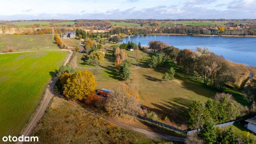 Malowniczo położona działka - jezioro Lubie-8