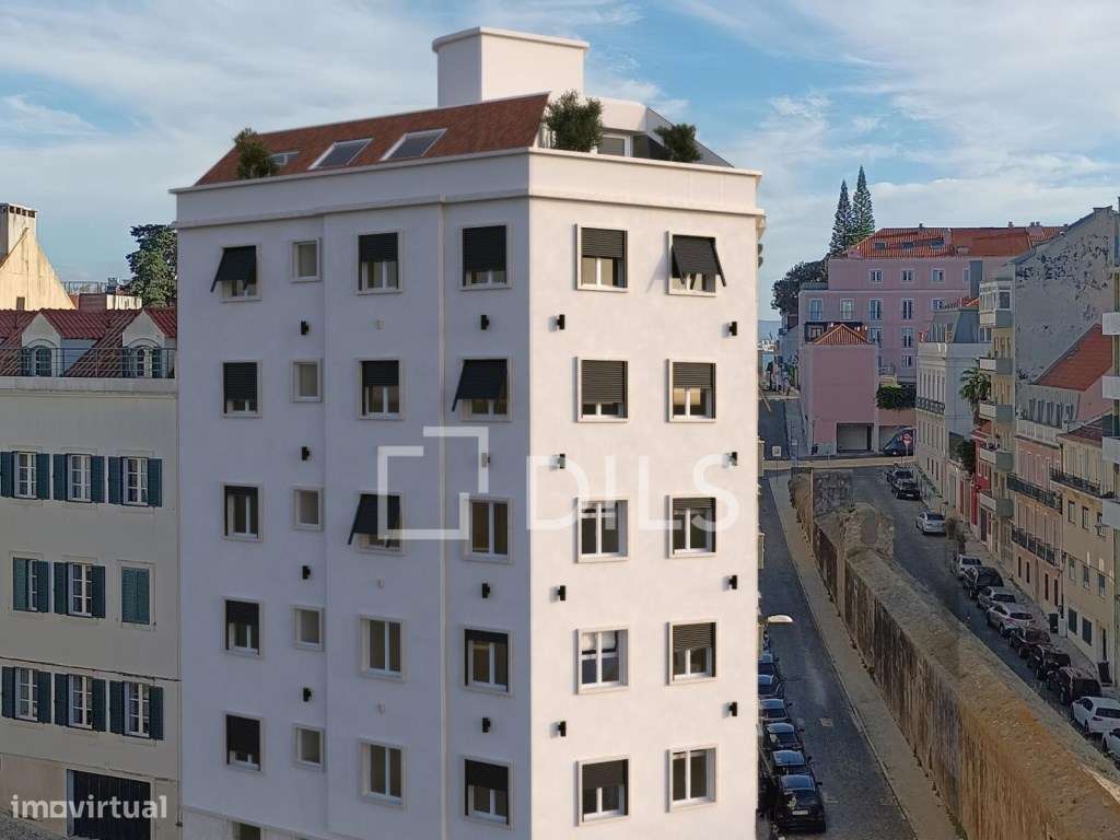 Apartamento T1 com pátio, na Lapa - Grande imagem: 5/20