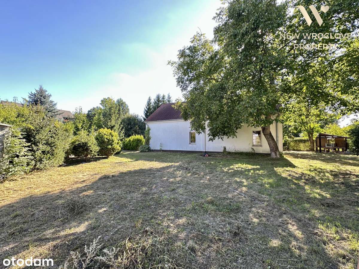 Duża działka/Wrocław/Możliwość podzielenia działki-1