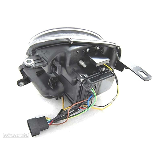 FARÓIS LED PARA MINI COOPER 06-14 PRETO - 2