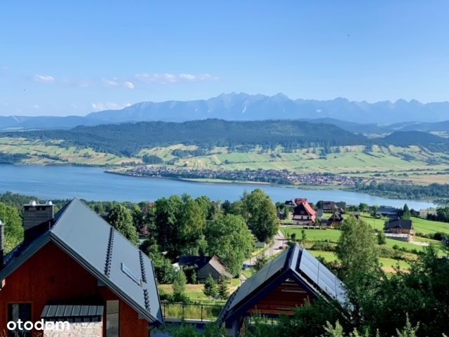 Działka budowlana |widok na Tatry i jezioro | Huba