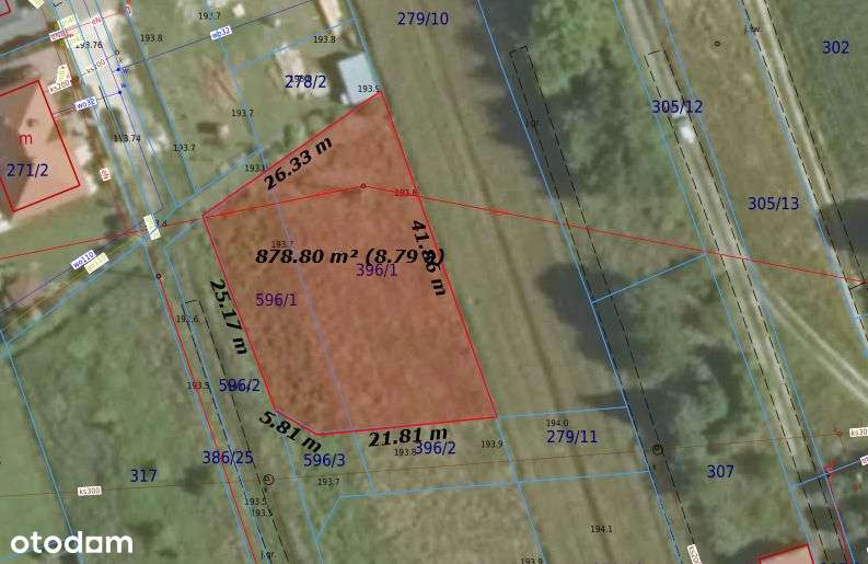 Działka budowlana w Tarnowie-Klikowej | 8,7 ar-4