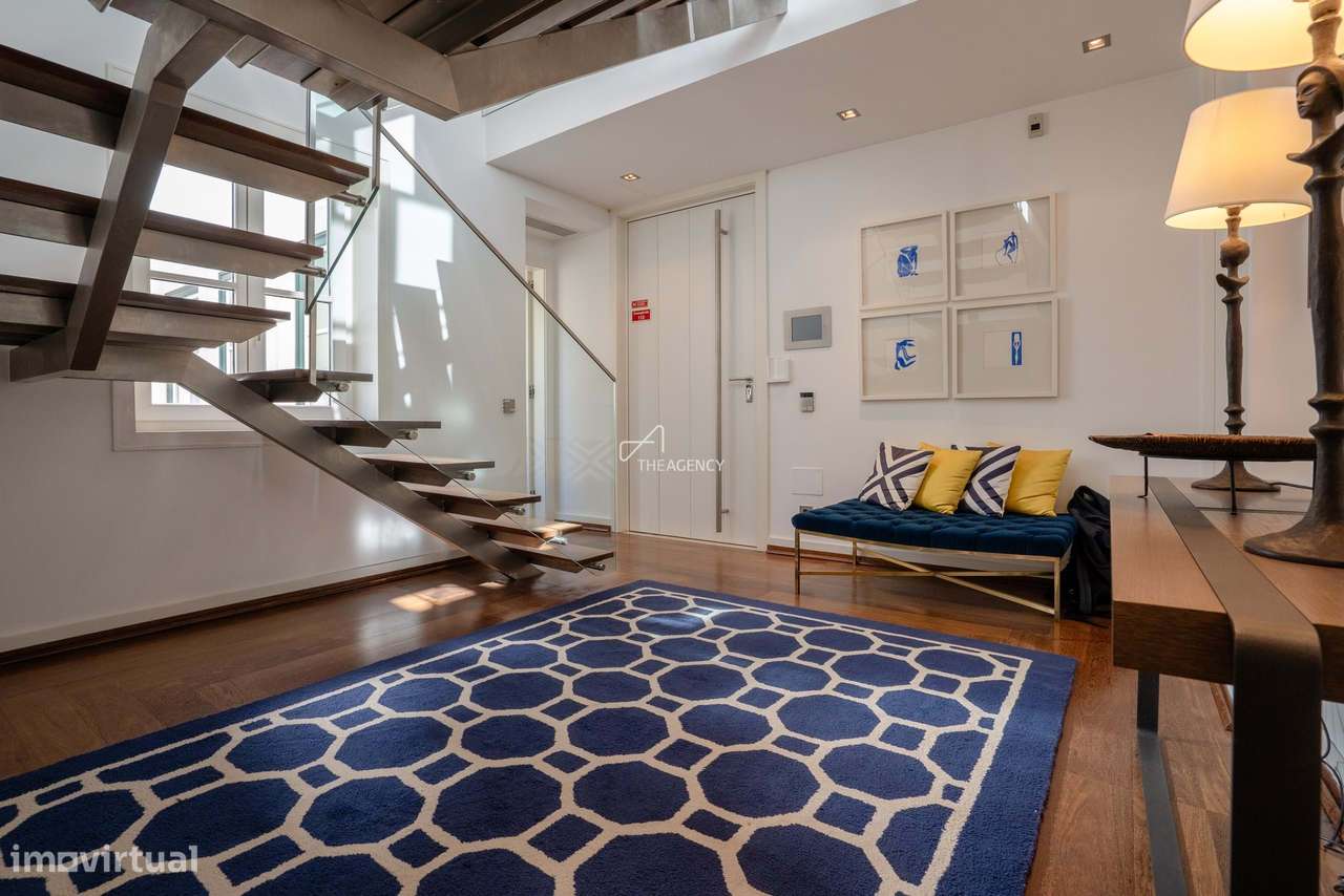 Duplex de luxo T2+1 com garagem no Chiado | 230 m² | Vistas panorâmica-21