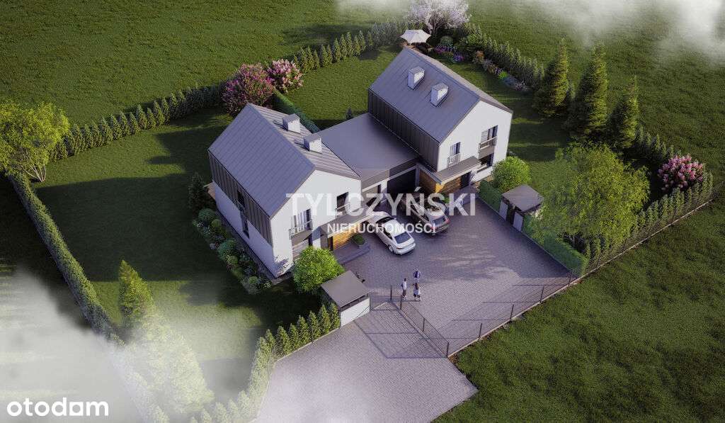 Nowoczesny dom – z garażem i ogrodem-4