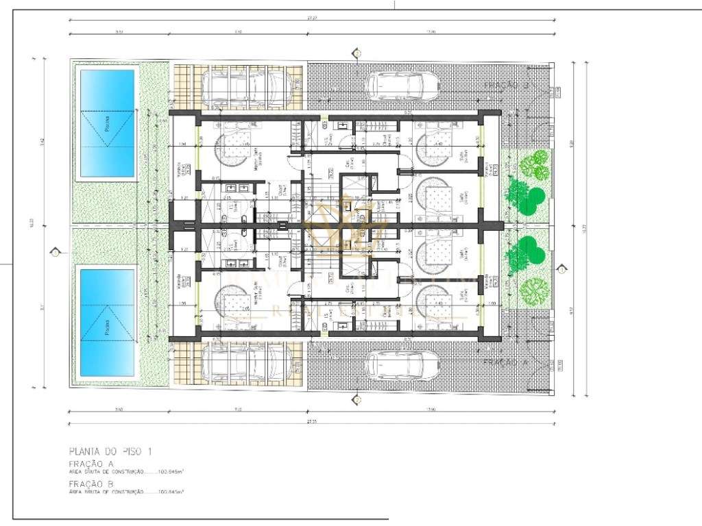 MORADIA T4 GEMINADA (FRC. A) PISCINA-GINÁSIO-7