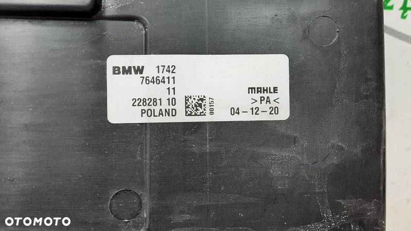 BMW X1 F45 F39 F55 NOWY !!! WENTYLATOR OBUDOWA nowy  7636072 2020 2021 r - 3