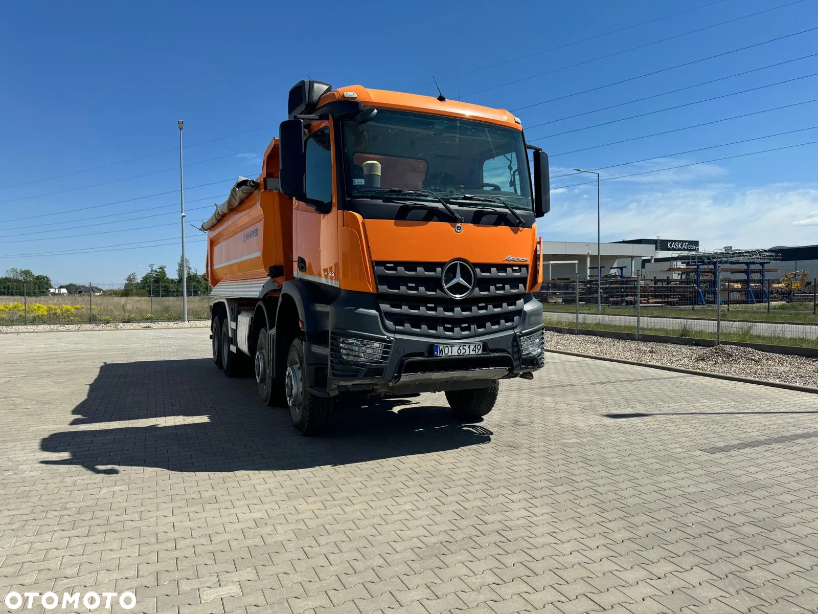 Mercedes-Benz AROCS 4145 8x8 EURO6 TYLNOZSYP/SERWIS/PEŁNA HISTORIA - 4