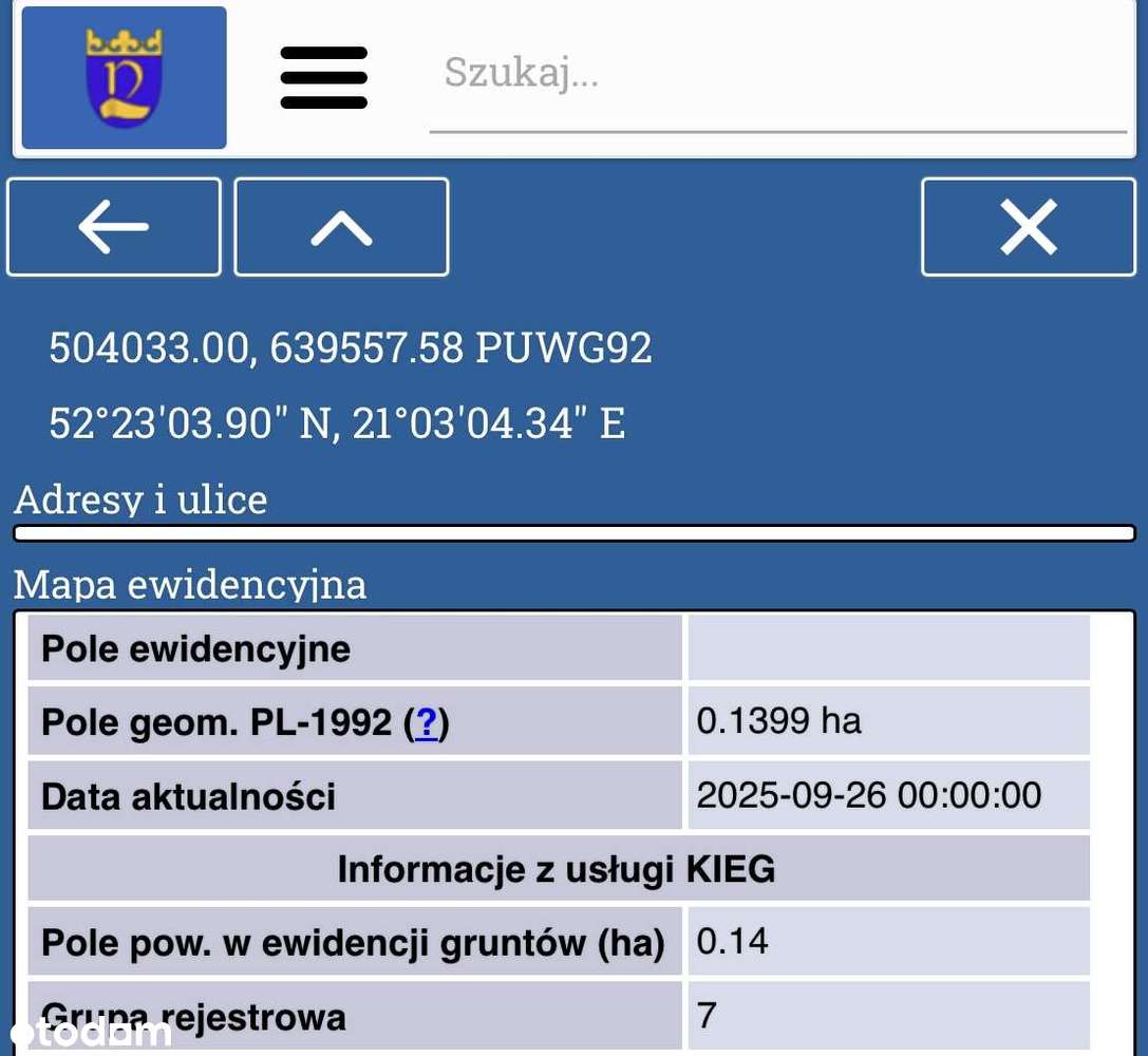 Działka Stanisławów Pierwszy - Pełny obrazek: 4/5