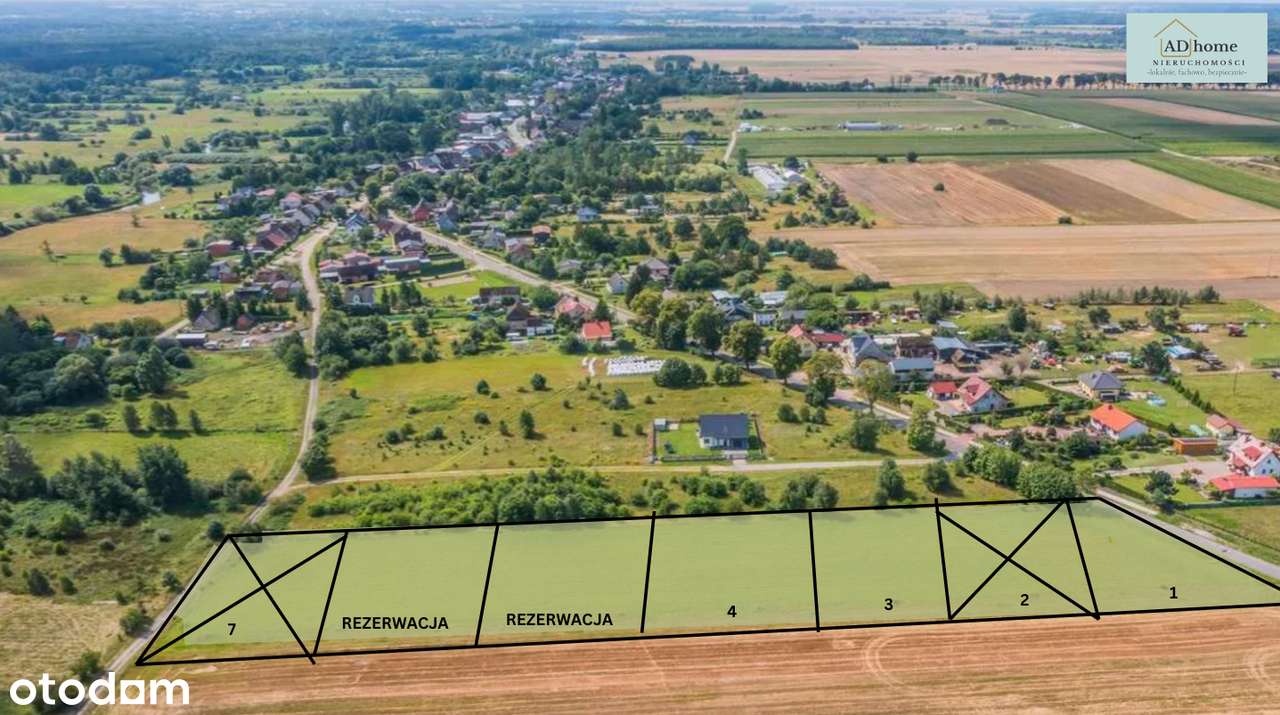 Piękne działki budowlane 20 km od morza!-3