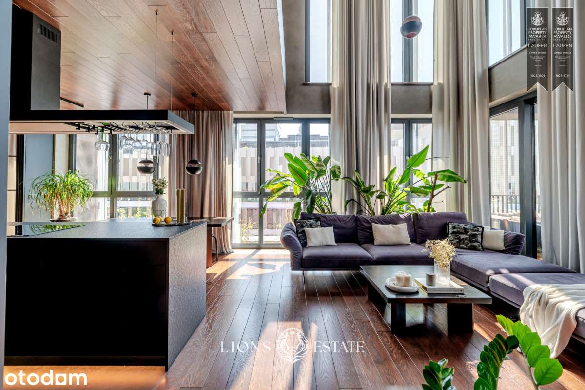 Dwupoziomowy penthouse Browary Warszawskie-0