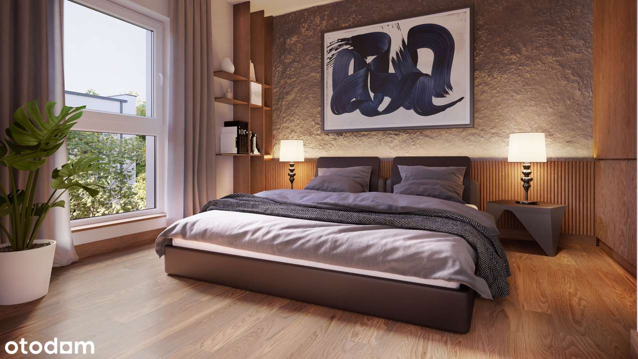 Enklawa pod lasem - 37/1, ogród, 2 miejsca postojowe, 4 pokoje - Pełny obrazek: 5/10