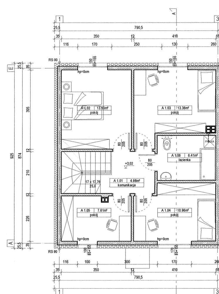 Dom w Mirkowie ul. Gazowa, 5 pokoi, garaż, dodatkowe MP, ogród 681m2-7