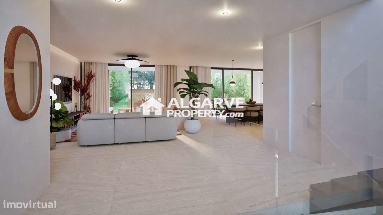 Moradia geminada V4 em construção entre Vilamoura e Albufeira - Grande imagem: 5/11