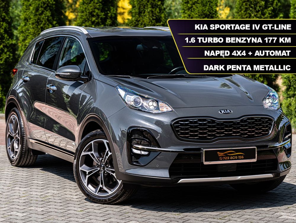 Kia Sportage IV (2016-2021) 1.6 T-GDI AWD DCT GT LINE 2019